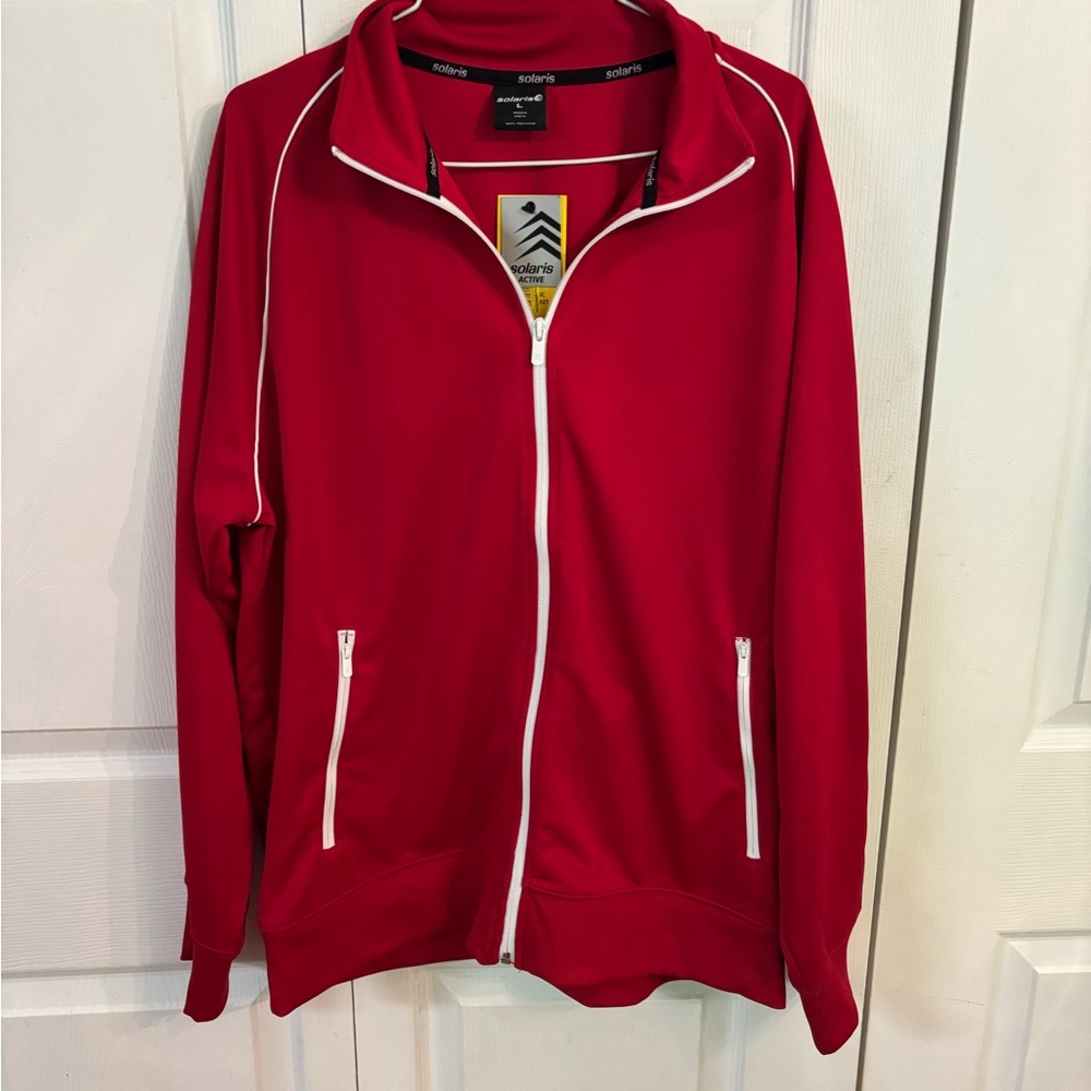 Adidas Red Track Jacket